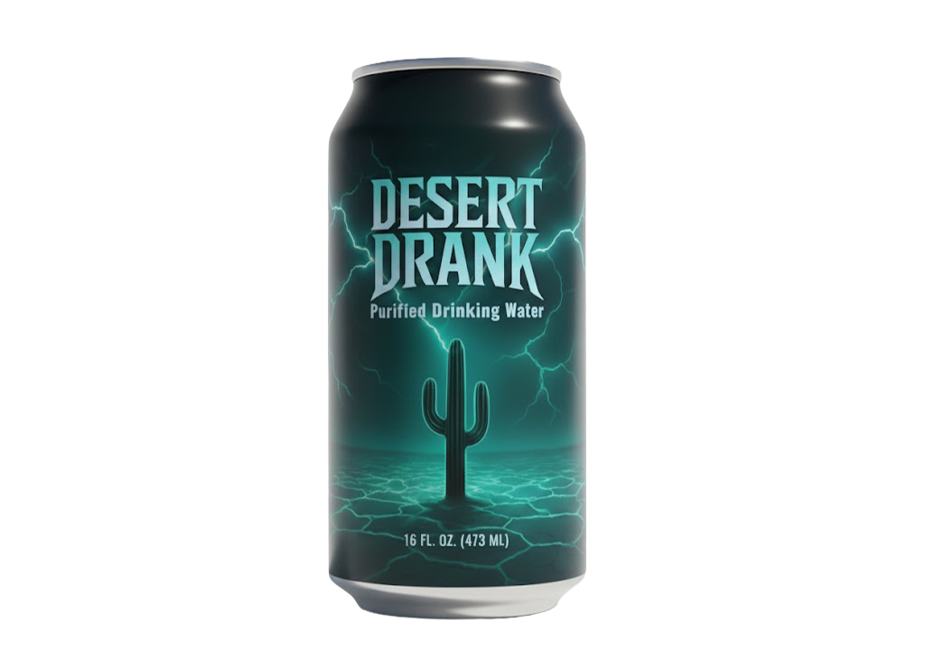 Desert Drank canned water